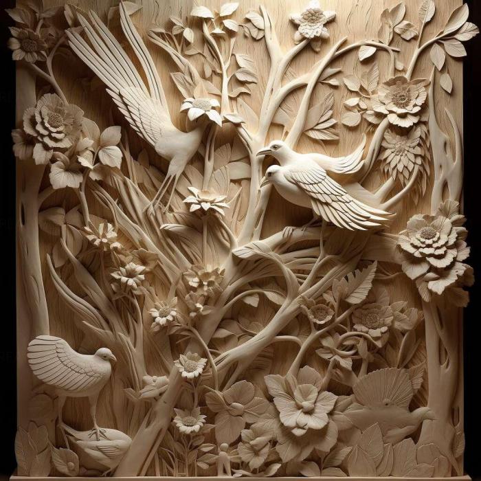 نموذج ثلاثي الأبعاد لآلة CNC 3D Art 